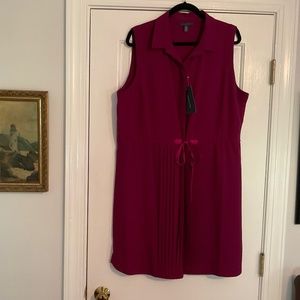 Tommy Hilfiger GORGEOUS Dark Violet Sleeveless Dress Size XXL